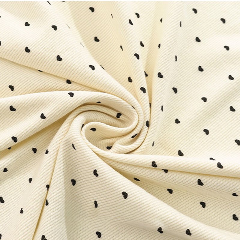 40 count fine cotton 1x1 ribbed 180g fine cotton Odell elastic ribbed fabric for women's base shirts T-shirts