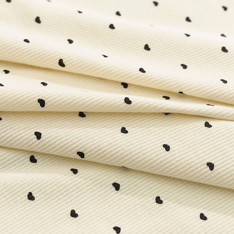 40 count fine cotton 1x1 ribbed 180g fine cotton Odell elastic ribbed fabric for women's base shirts T-shirts