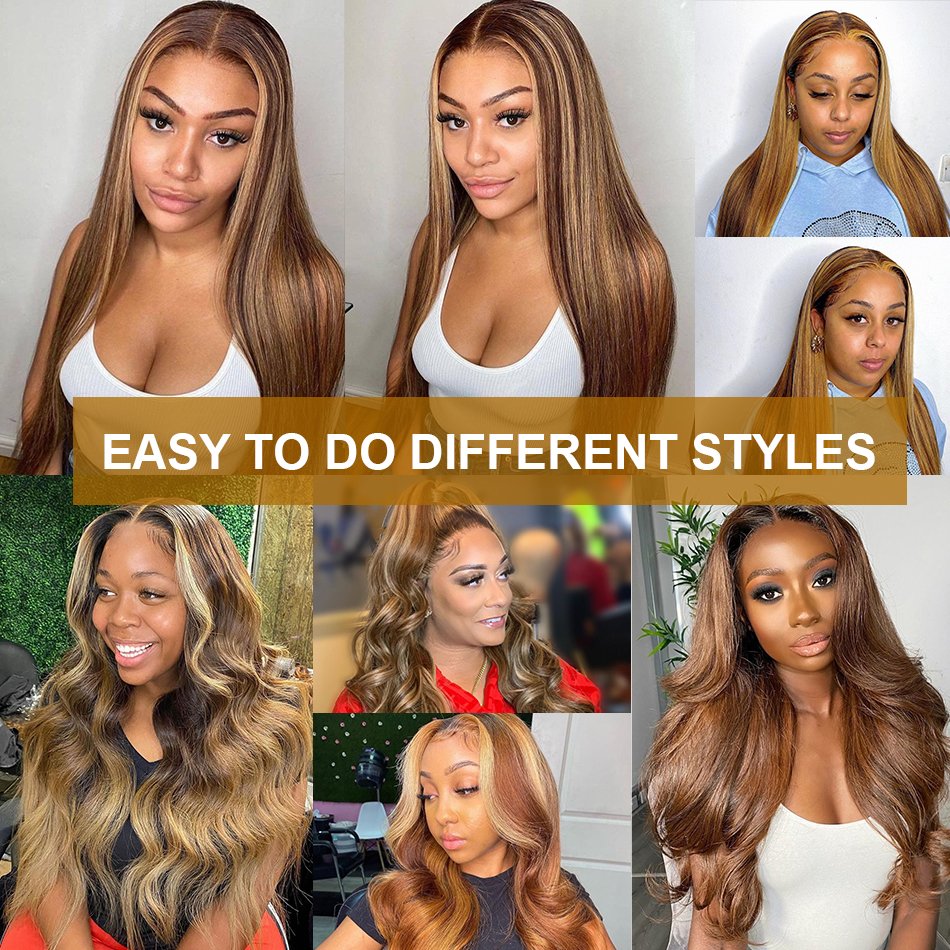 Frontal Glueless Full Lace Front Wig,Cuticle Aligned Virgin Raw Indian Hair Wig,Unprocessed 100% Human Hair Wig For Black Women