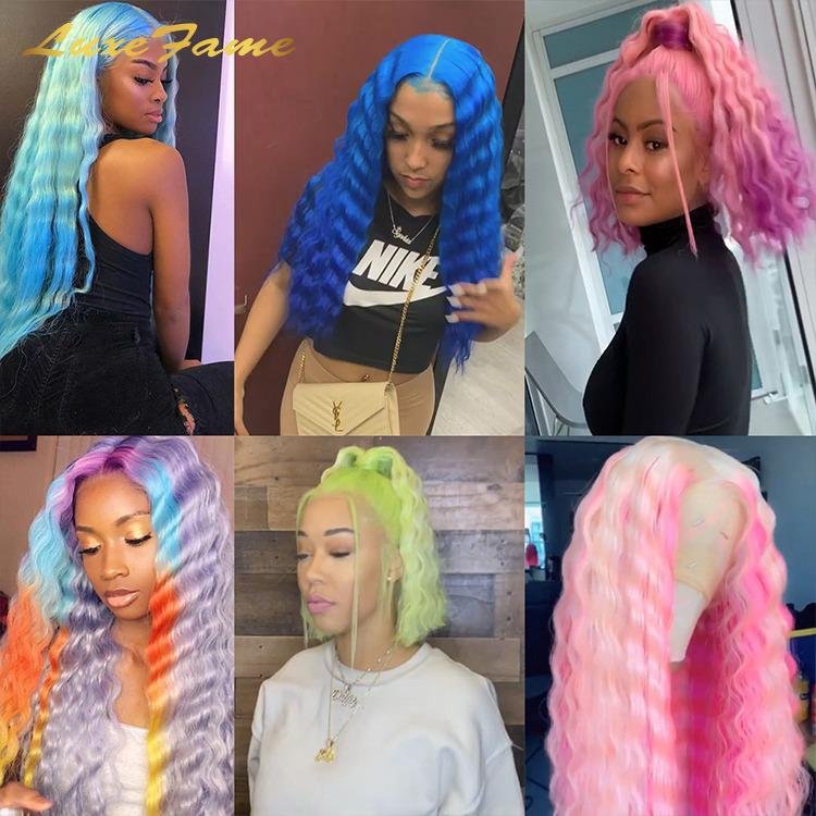 Hot Selling P4/27 Hd Transparent Lace Front Wig,13x6 Lace Front Wig With Transparent,P4/27 color Lace Front Wig For Black Women