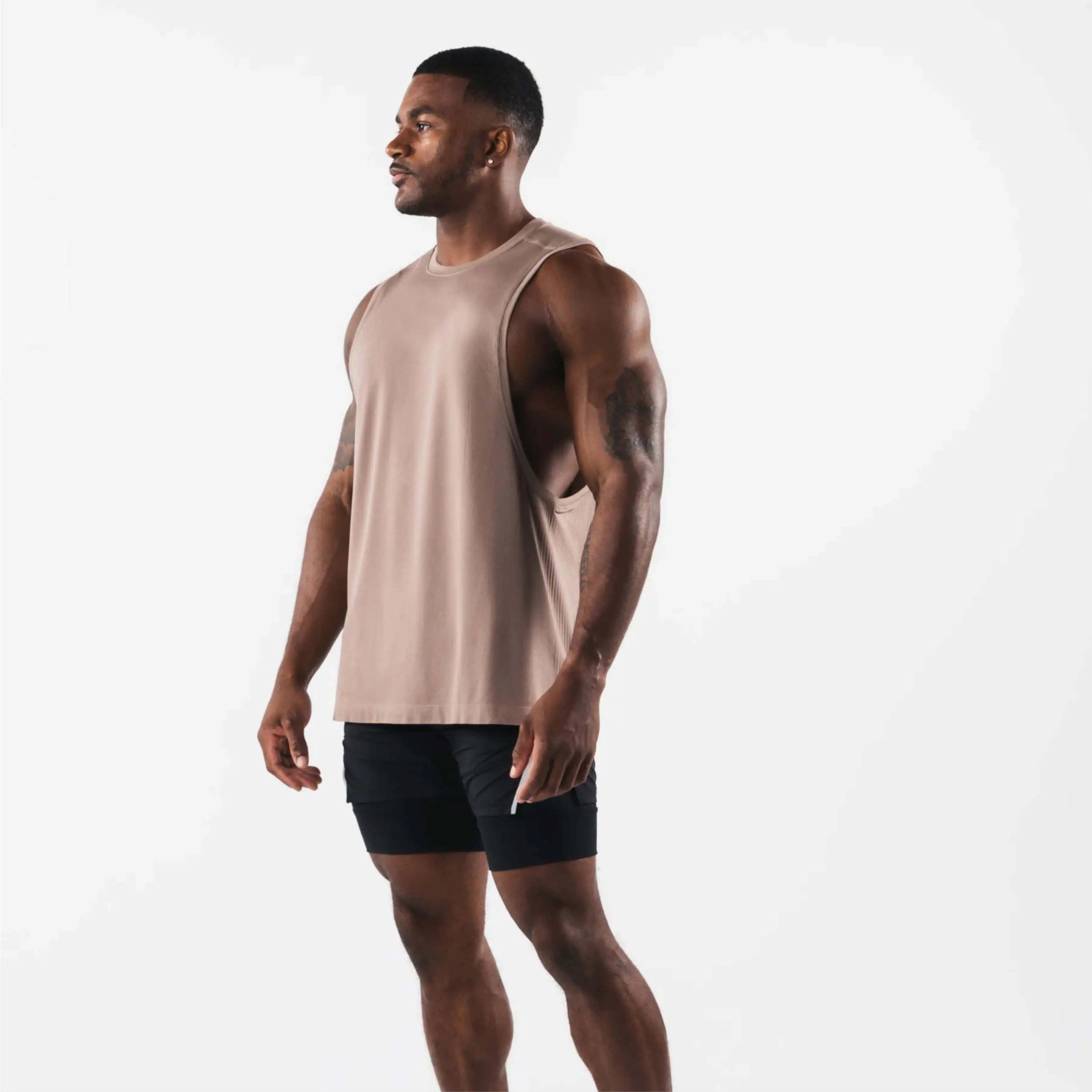 Side Seamed Retail Fit 100% Airlume Combed cotton and Ring Spun Cotton 32 single 4.2oz Peach Unisex Jersey Tank
