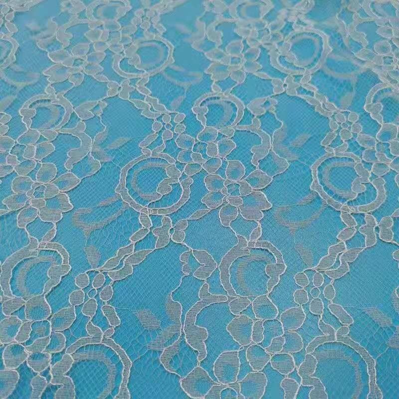 Modern Style Design White Width 150 Cm Nylon Lace Fabric Used For All Kinds Of Clothing Underwear Wedding Accessories