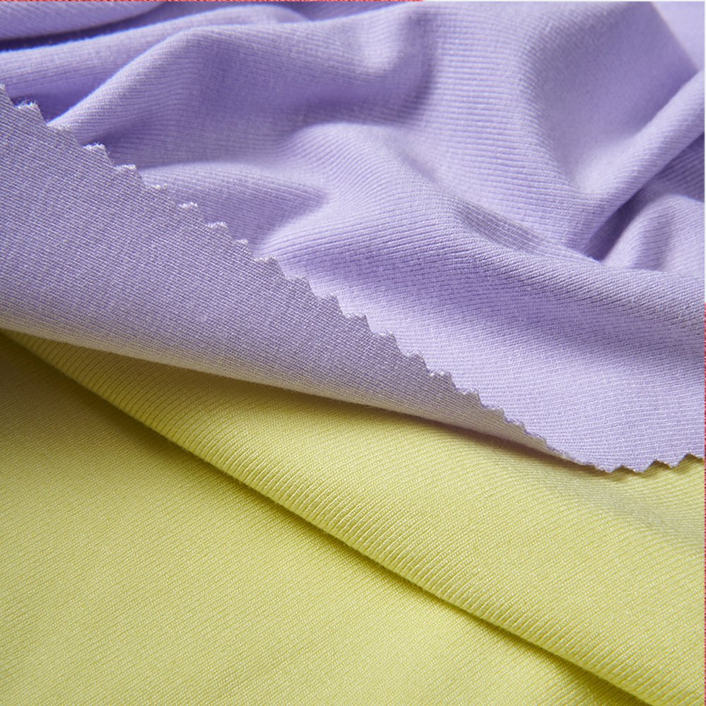 Wingtex Hot Sales Soft Jersey New Rib Double Knit Fabric for Underwear
