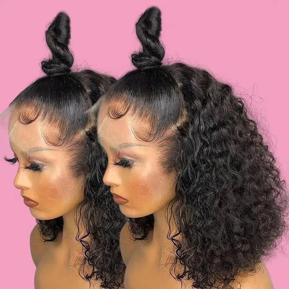 New Style body wave human hair wig Frontal Lace Mixed Human Hair Wigs Brazilian Human Hair For Black Women