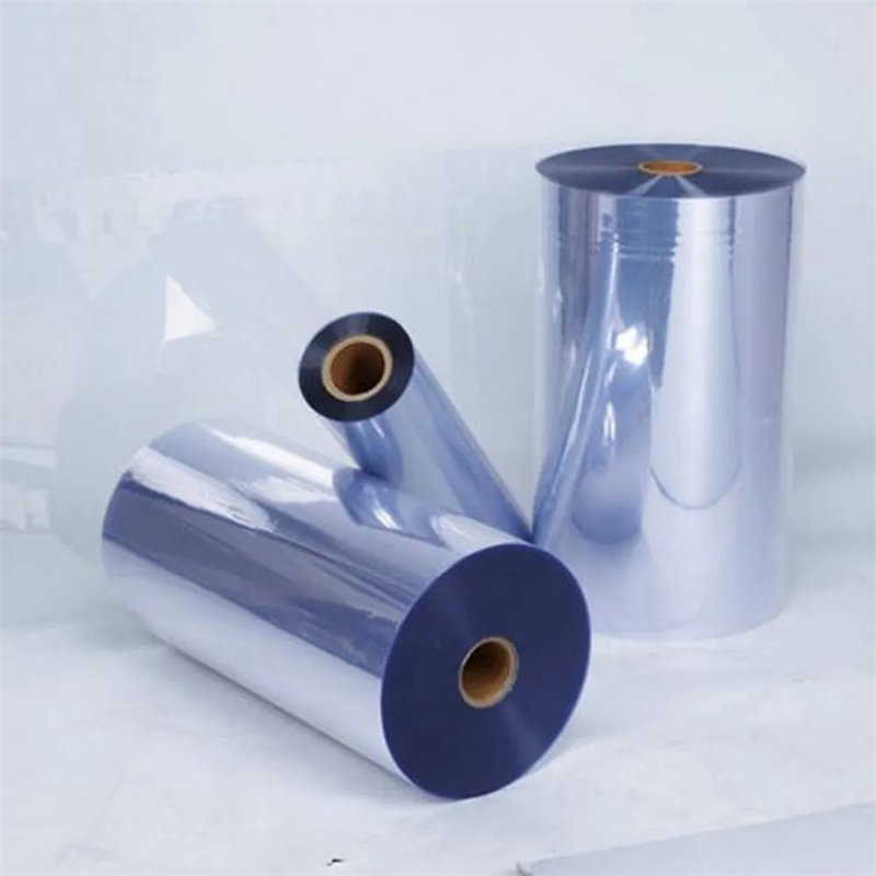Factory Price Vinyl PVC Film 60 70 Micron Super Clear PVC Film Roll Transparent Soft PVC Film