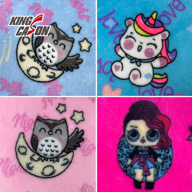 KINGCASON Cheap Price Puffy Quality Various Cartoon Print Pulled Protection Promotion Pyjama Pants Men Flannel Fleece Shirts