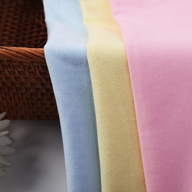Bamboo Cotton French Terry Pique Rib Fabric With Good Price