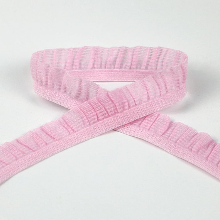 Wholesale Custom Bra Panties Elastic Lace Webbing Band Clothes Underwear Knitted Lace Trim Belt Webbing Tape