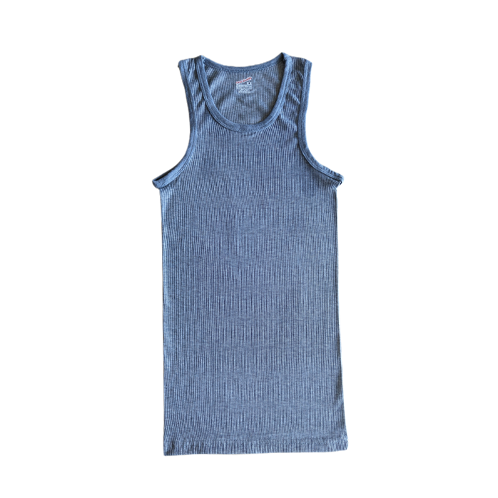 High quality factory wholesale gym tank top men blank black white gray singlets men ribbed polyester tank tops in bulk