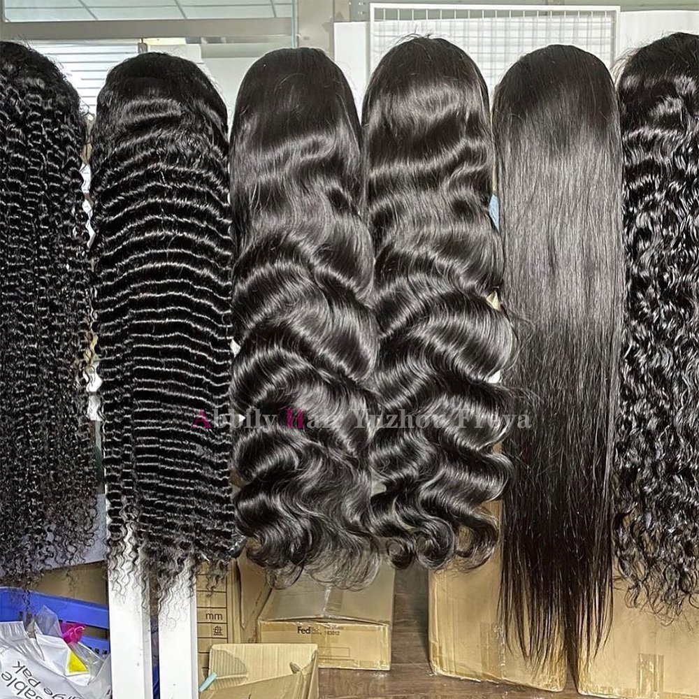 Wholesale Brazilian Raw Virgin Hair Wig 13*6 Hd Lace Frontal Cuticle Aligned Virgin Human Hair Pre Pluck 13*4 Lace Frontal Wig