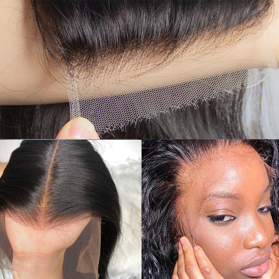 13x4 13x6 360 Perruque Hd Lace Frontal Naturel 4X4 5x5 HD Lace Closure and Frontal Brazilian Human Hair HD Lace Frontal Closure