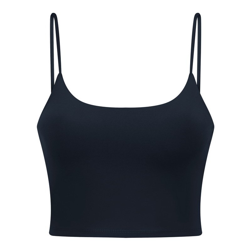 Most Beautiful Ideal Ribbed Knitted Tank Top Neck Summer Basic Shirts White Black Casual Sport Vest Shoulder Bleu For Women