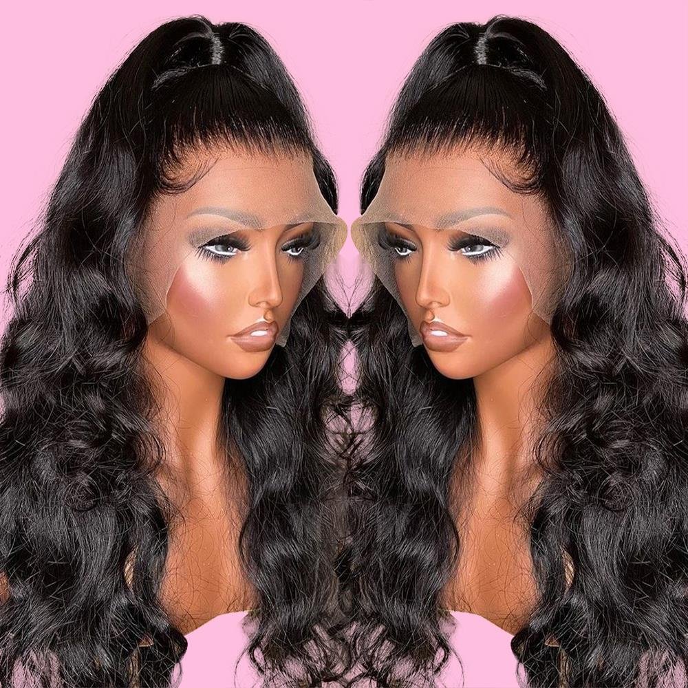 Wholesale HD Full Lace Frontal Human Hair Wig For Black Women, Brazilian Virgin Hair 13*6 360 Lace Front Closure Wig
