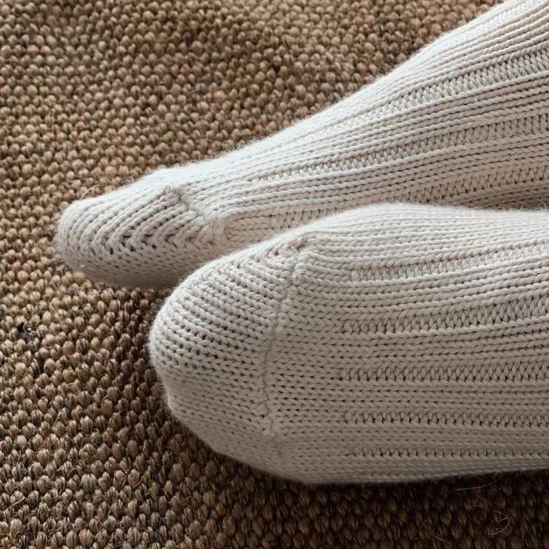 Spot Goods Women's rib knit Crew Socks Soft Cotton Casual Solid Color Athletic Casual Socks for Women Girls