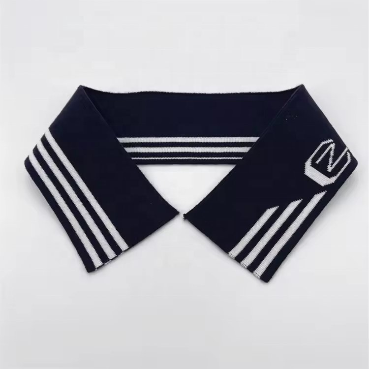 Custom high quality Ribbing knit rib knitted collar fabric
