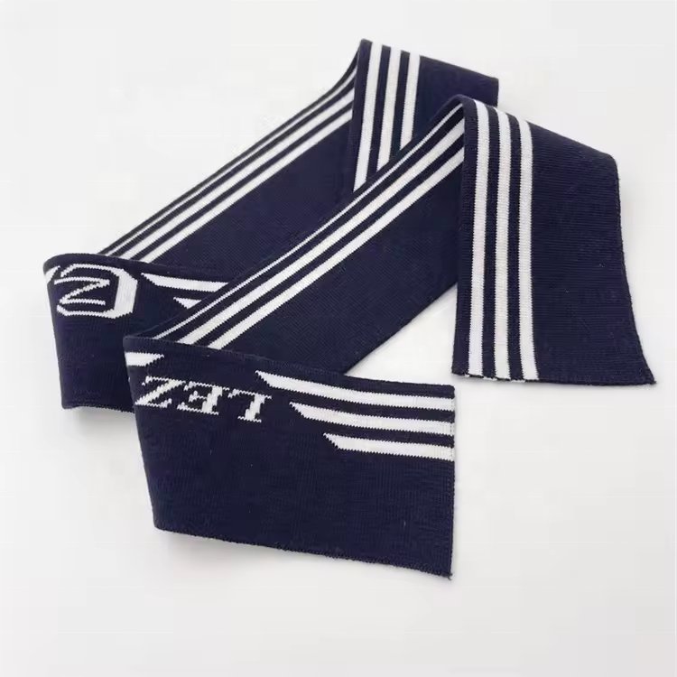 Custom high quality Ribbing knit rib knitted collar fabric