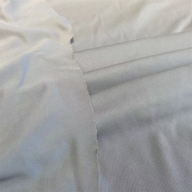 100% Polyester Knitted Rib Fabric