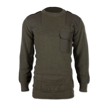 Custom High Quality Tactical Solid Color Sweater Knit Pullover Sweaters