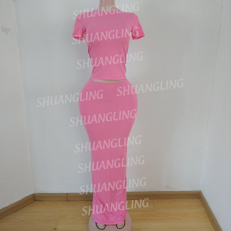 Maxi Dress Custom Logo Modal Cotton Ribbed Women Clothing Bodycon Lounge Set Casual Dress Plus Size Women Dress Set