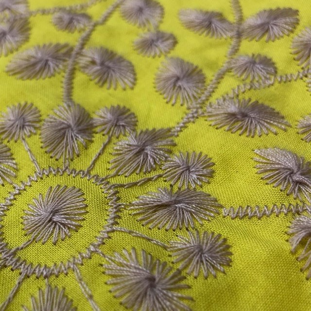 HA-10717B New style fashion flower pattern 100%cotton base embroidery lace fabric