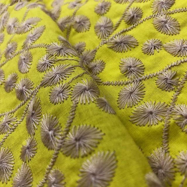 HA-10717B New style fashion flower pattern 100%cotton base embroidery lace fabric