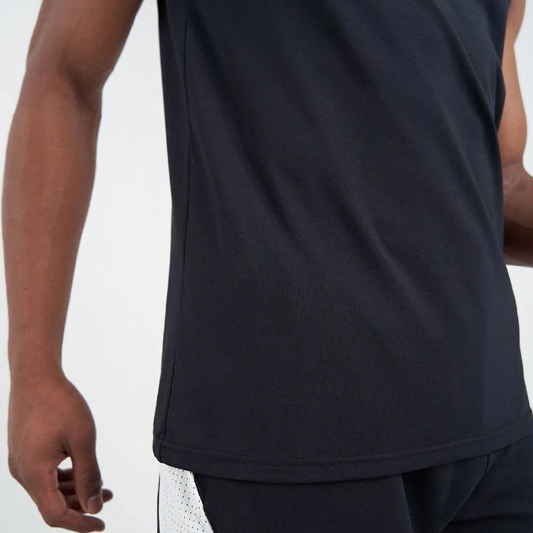 Wholesale Custom Logo Comfortable Solid Color Men Casual 100% Cotton Breathable Tank Tops