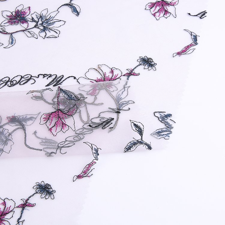 HA-16486 Competitive price china wholesale sequin mesh embroidery fabrics for garment clothing material