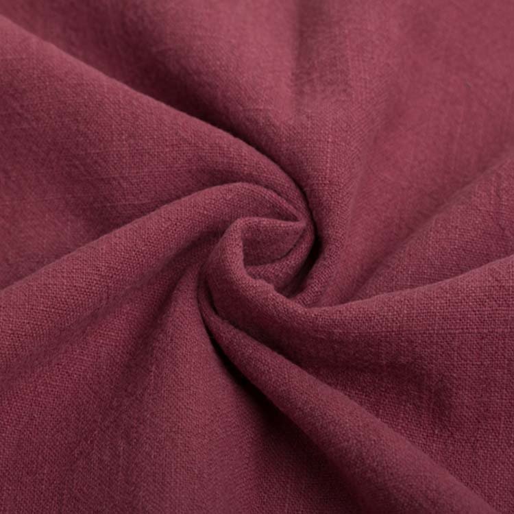 Heavyweight 100% ramie fashion sofa shoes bag garment raw material woven fabrics factory manufacturing fabric