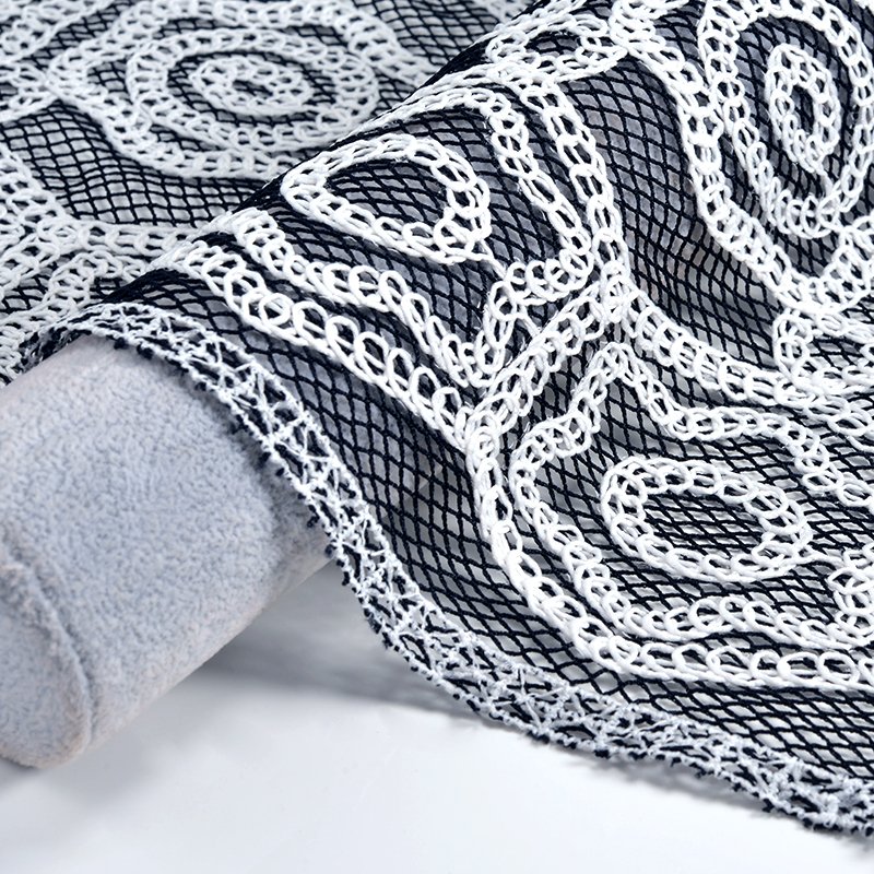 High quality embroidery fabric cord guipure lace African Lace Fabric for wedding dress