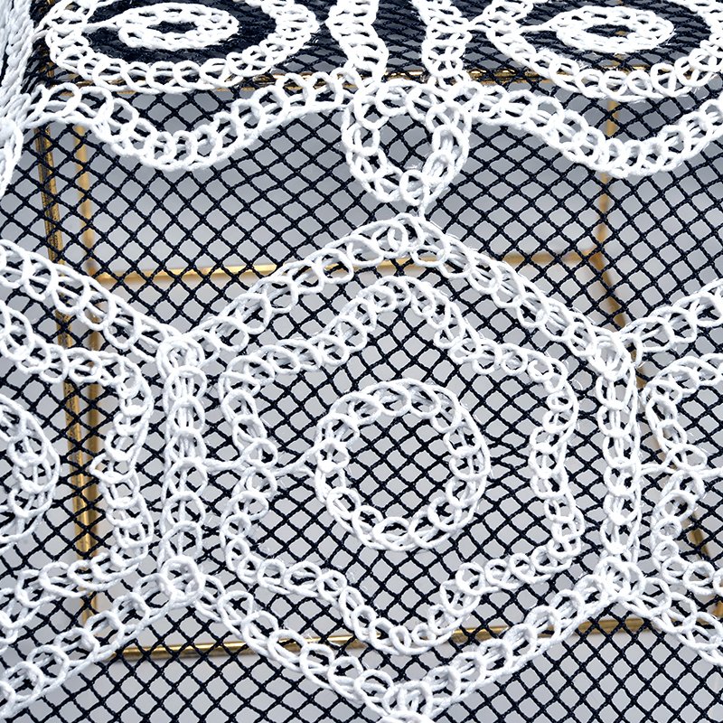 High quality embroidery fabric cord guipure lace African Lace Fabric for wedding dress