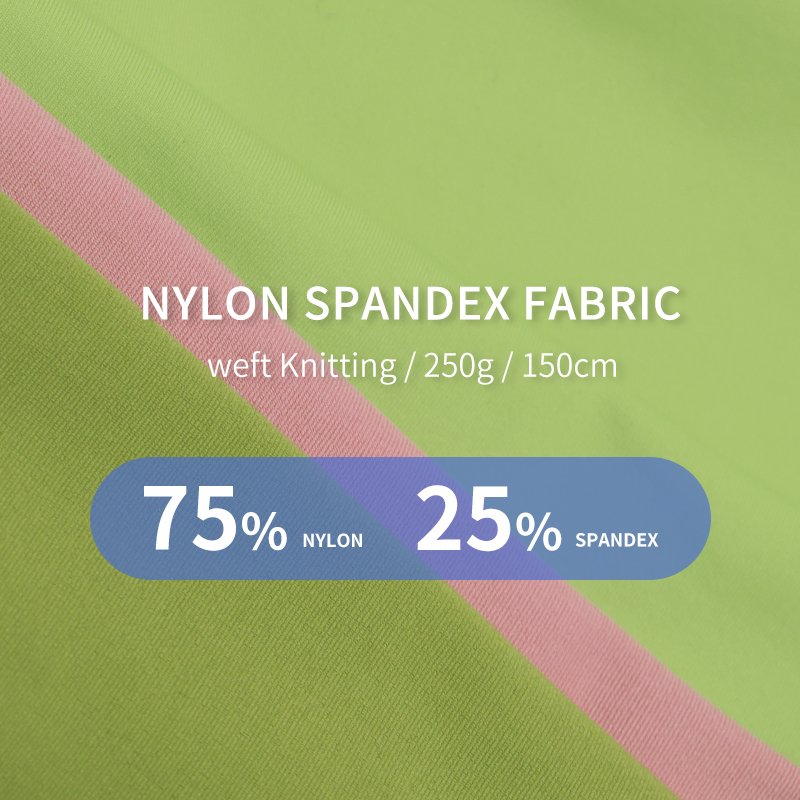 Matte Breathable 4 way stretch Sportswear Fabric 250g Recycled Dyeing knitted Weft 75% nylon 25% spandex Fabric for yoga legging