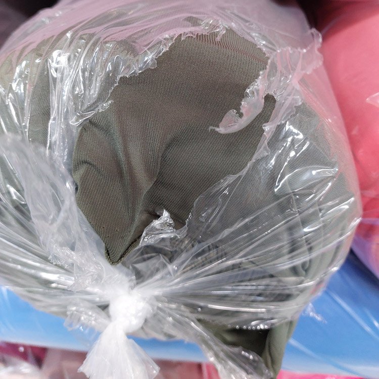 ITY korean poly fabric polyester spandex plain dyed Solid various color polyester spandex best polyester fabric textile