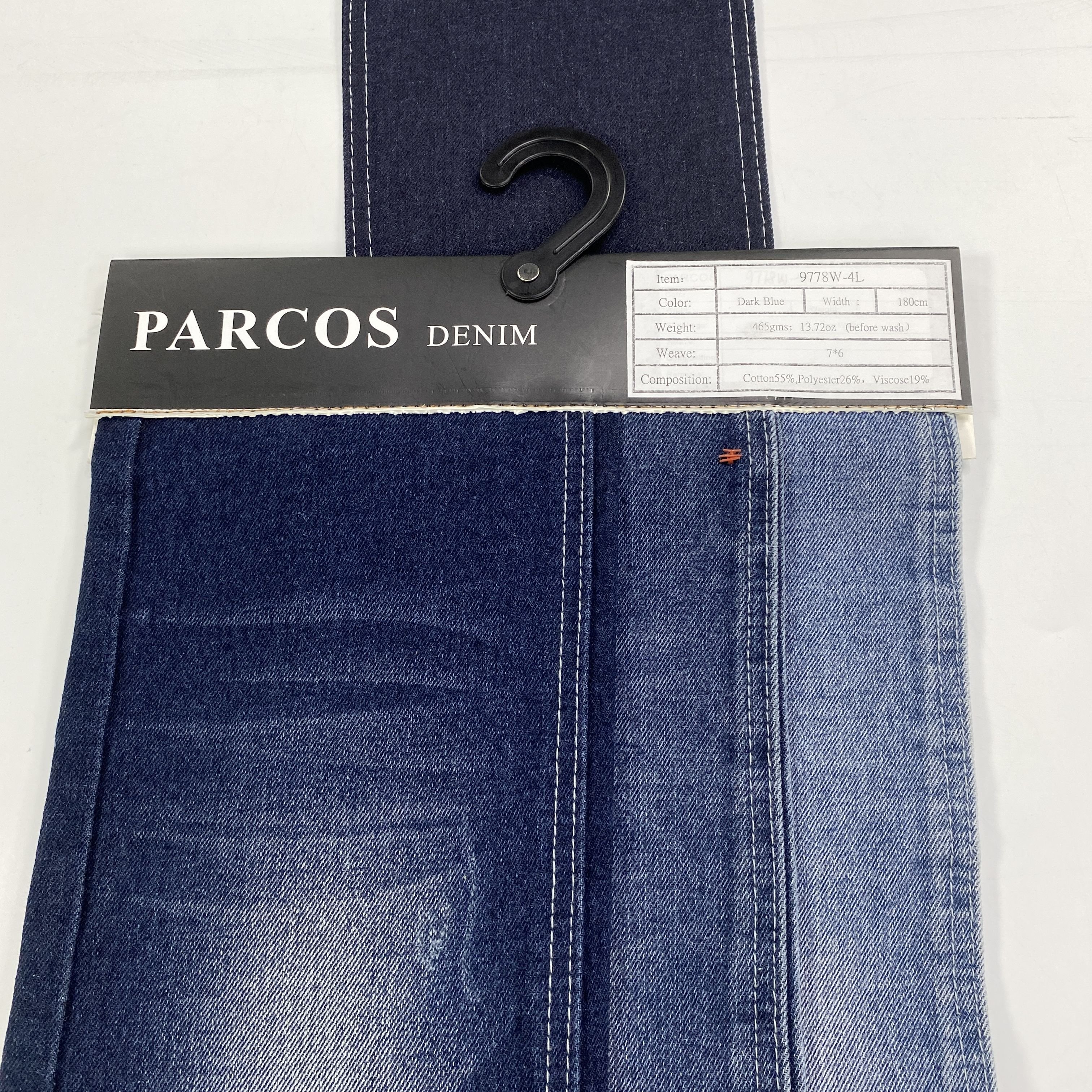 14oz Heavyweight Cotton Denim Fabric Rigid Non-Stretch Woven 7*7 OE Slub Twill Denim Jeans Fabric