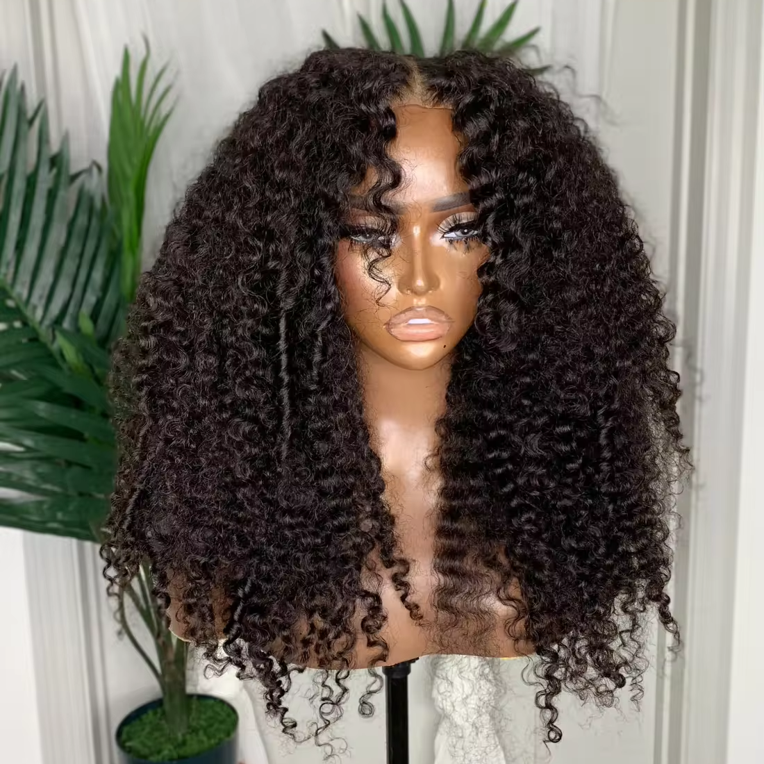 13x4 Lace Front Curly Human Hair Wigs For Black Women Factory Cheap Curly 13x6 HD Curly Baby Hair Frontal Wig