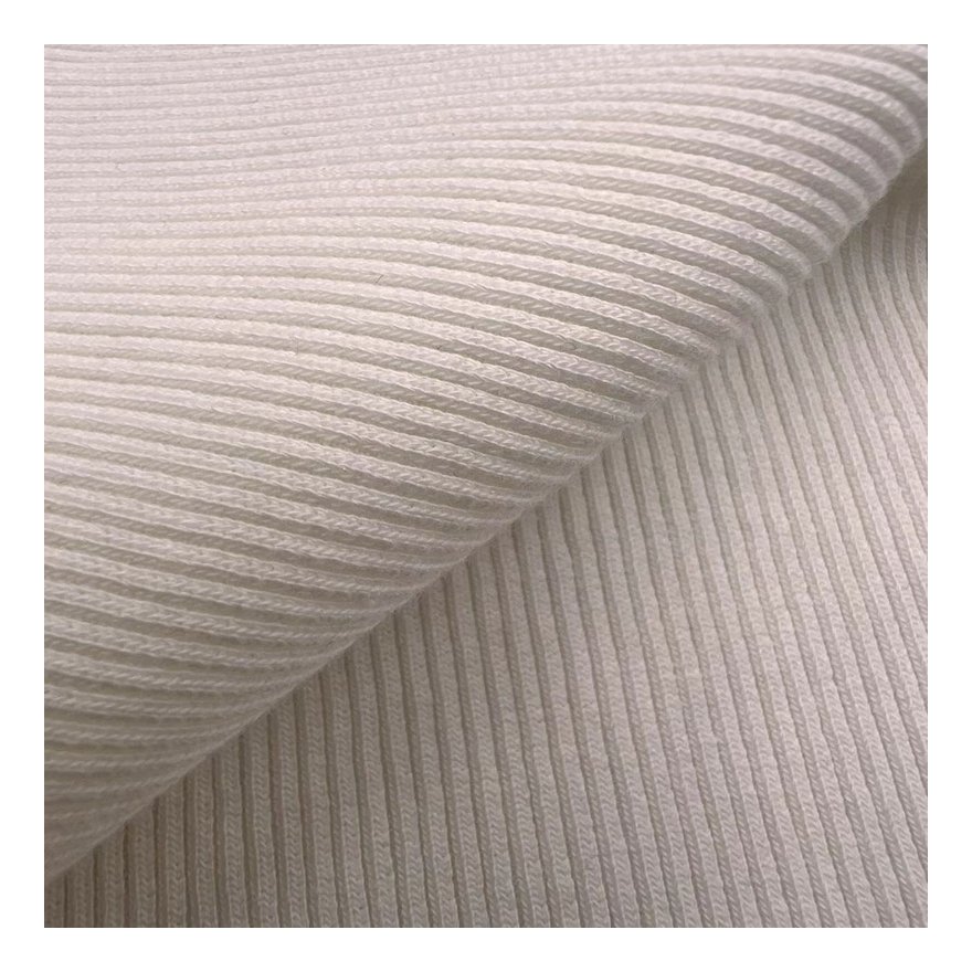 Wrinkle Resistant 49%Lyocell 48%Cotton 3%Spandex Rib Knitted Fabric for Women Camisole