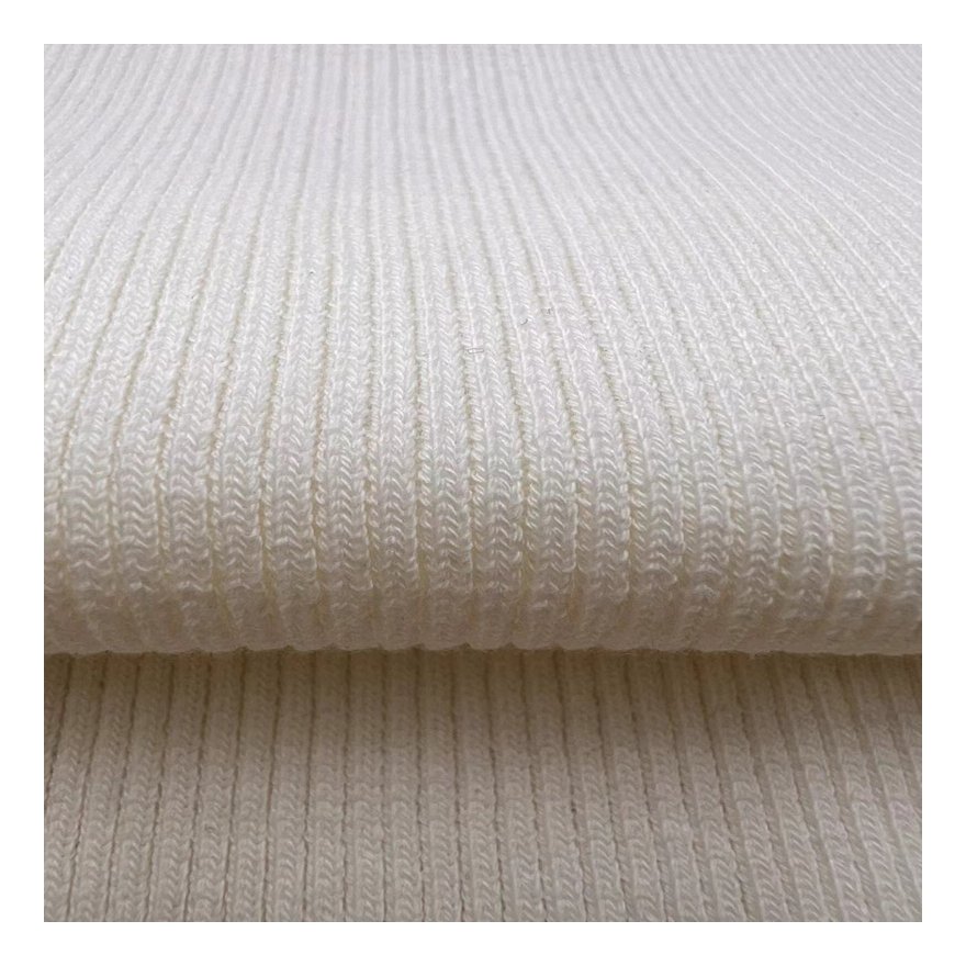 Wrinkle Resistant 49%Lyocell 48%Cotton 3%Spandex Rib Knitted Fabric for Women Camisole