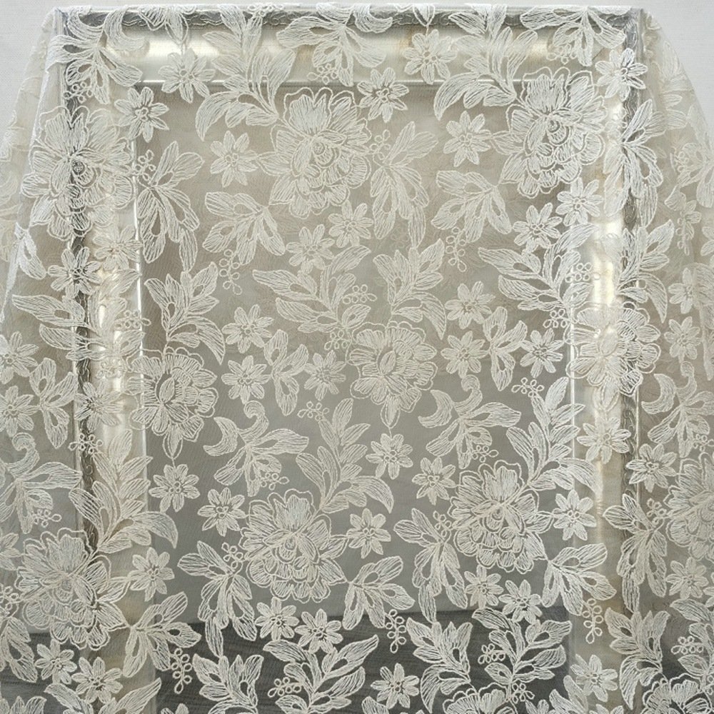 Promotion EG-1908788 Nylon Polyester Mesh Embroidery Fabric