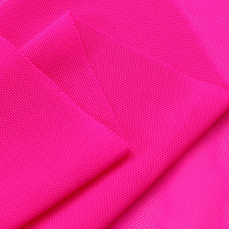 Zhifa 93% nylon 7% spandex fabric, 40D semi gloss warp knitted mesh underwear and bra fabric