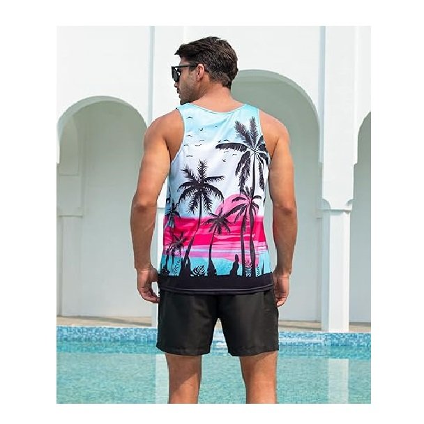 New available top quality solid color 100% cotton single jersey sleeve less round neck men's tank top from Bangladesh best price
