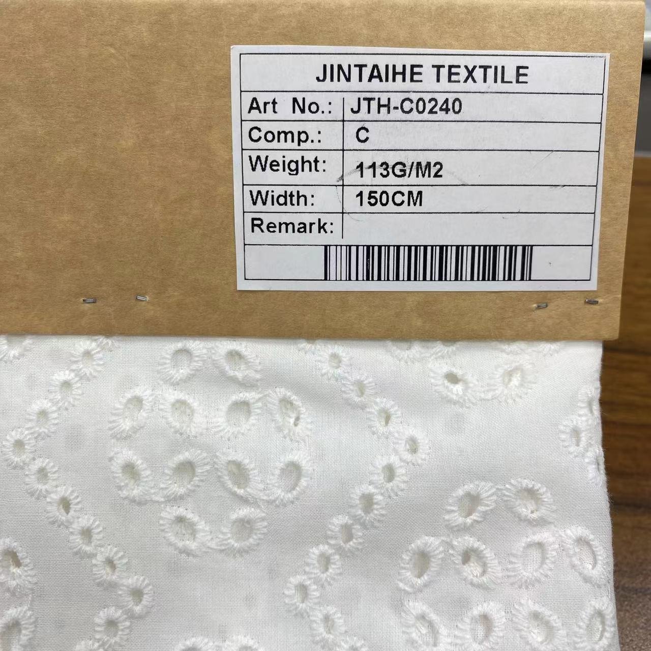 100%Cotton embroidery fabric ,cotton embroidery fabric with holes,Can be made clothing fabrics,Multi-color custom ,wholesale