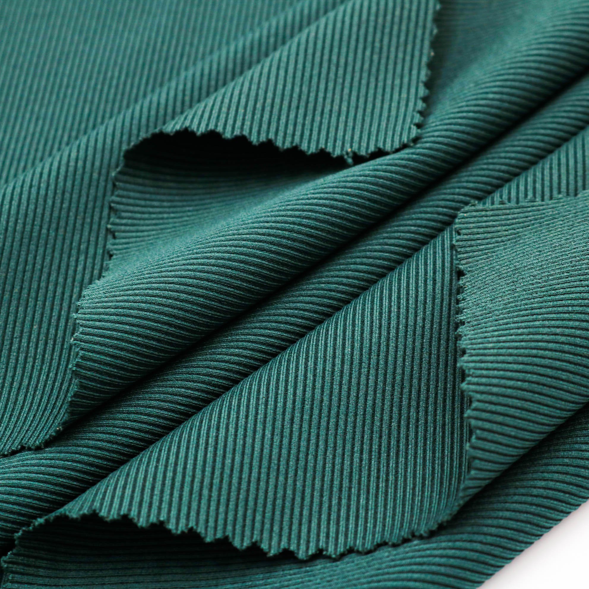 80%Recycle Polyester 20%Spandex Rib Fabric For Activewear Sports Bra