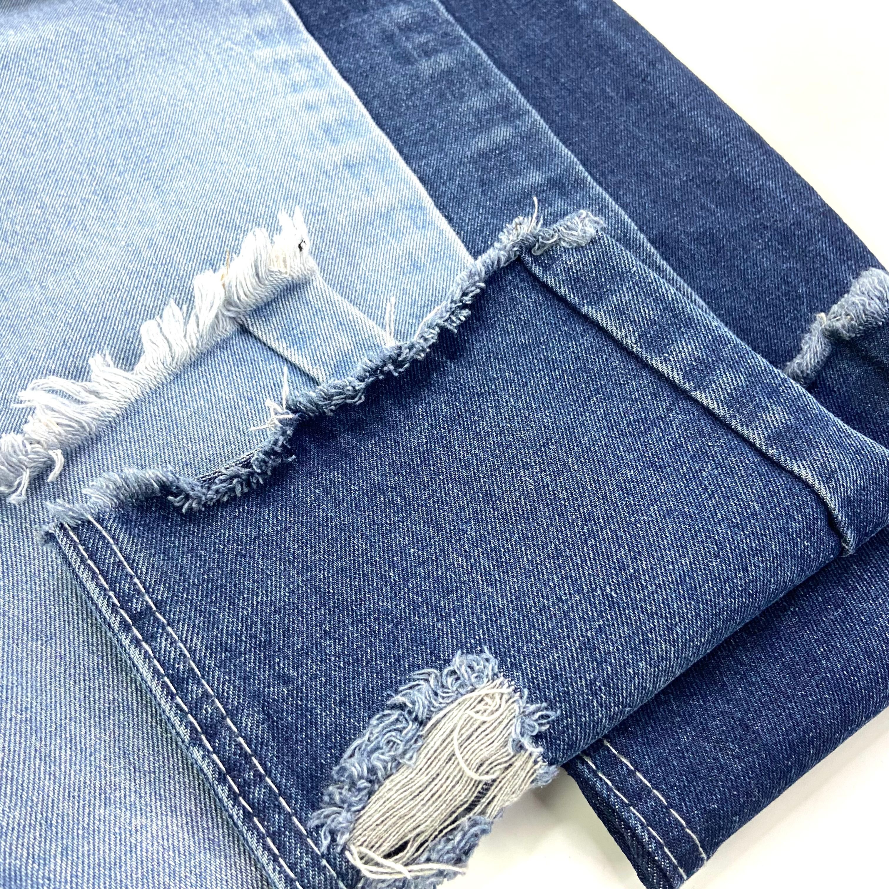 14.5oz Heavyweight Cotton Denim FabricRigid Non-Stretch Denim Jeans Fabric