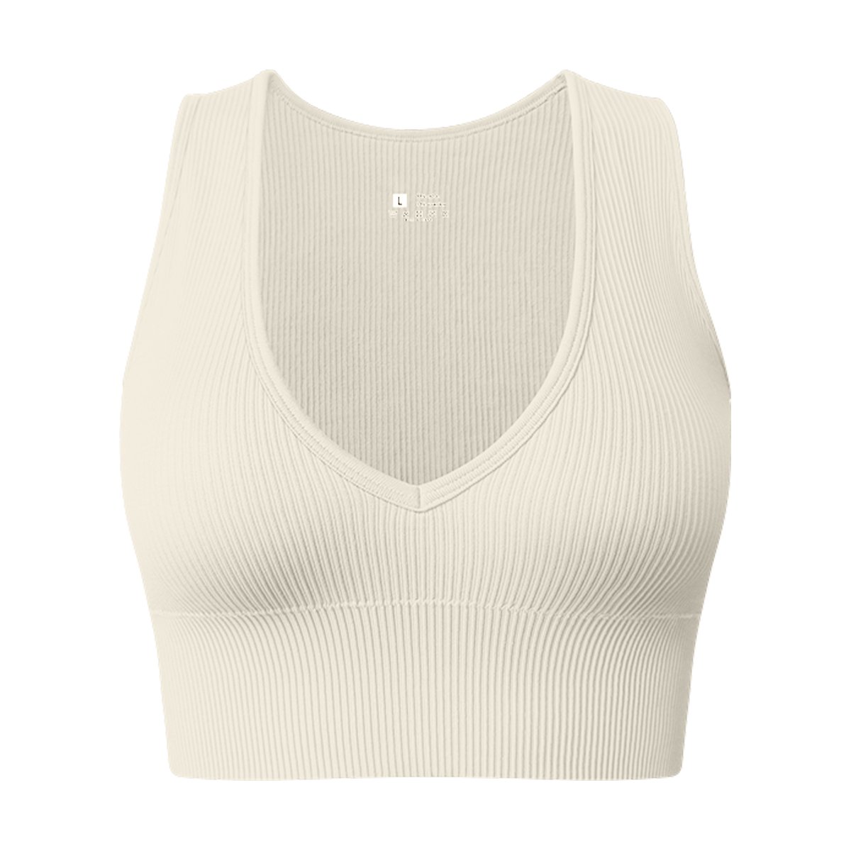 New Wholesale Women's Open Back Yoga Vest Knitted Rib Seamless Fitness Clothes Low Neck Sleeveless Sport Top
