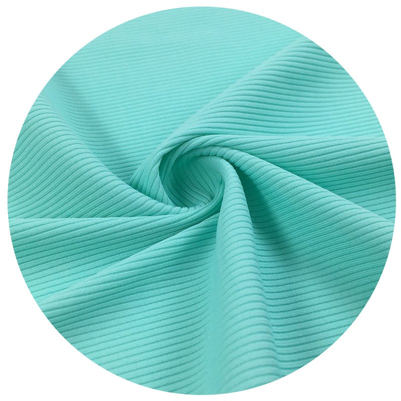 solid color ribbed bamboo tencel cotton fabric sorona viscose spandex fabric for bed sheet