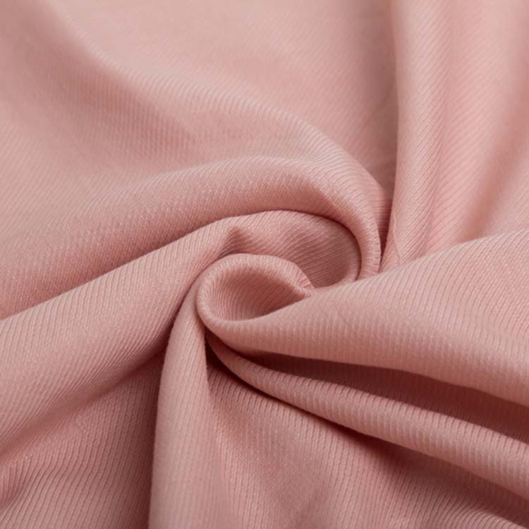 Fabric suppliers high quality customized plain color twill blended fabrics shirt dress ramie/cotton cloth roll fabric in china