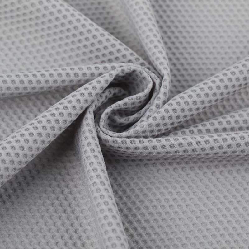 Fabric Manufacturer Professional Custom Nylon Bubble Mesh Basketball Football Jersey Quick Dry 79 Nylon 21 Spandex Fabric