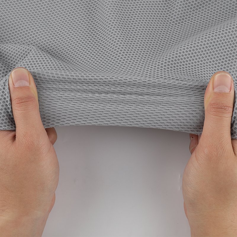 Fabric Manufacturer Professional Custom Nylon Bubble Mesh Basketball Football Jersey Quick Dry 79 Nylon 21 Spandex Fabric