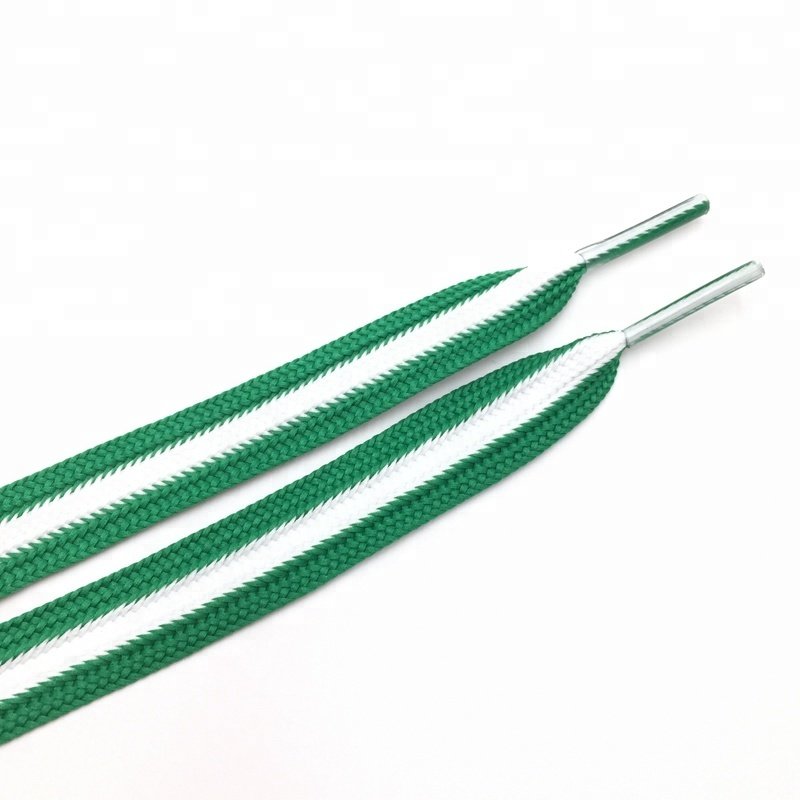 Custom Hot selling different styles shoes lacing flat wide for white shoes