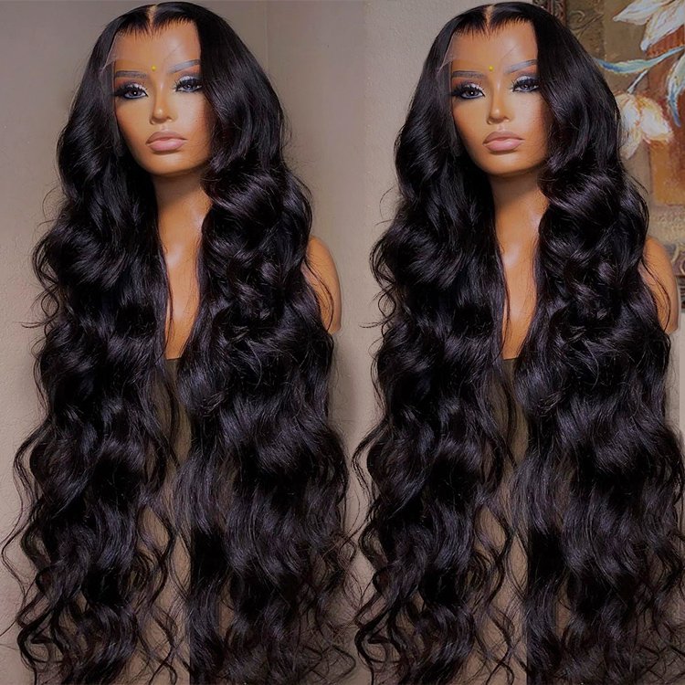 13x4 Raw Indian Lace Front Human Hair WIg, Glueless Full HD Lace Frontal Wigs,Vietnamese Bone Straight Wigs For Black Women