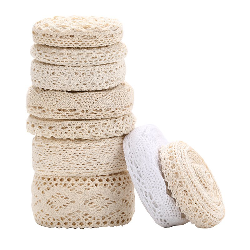 Wholesale custom low price lace fabric cotton guipure lace water soluble 100% cotton cord lace